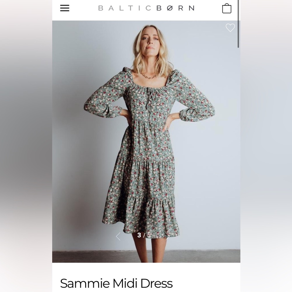 Baltic Born Sammie Midi dress size L